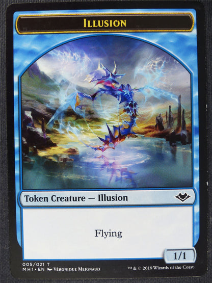 Spider/Illusion Token - Mtg Magic Cards #VT