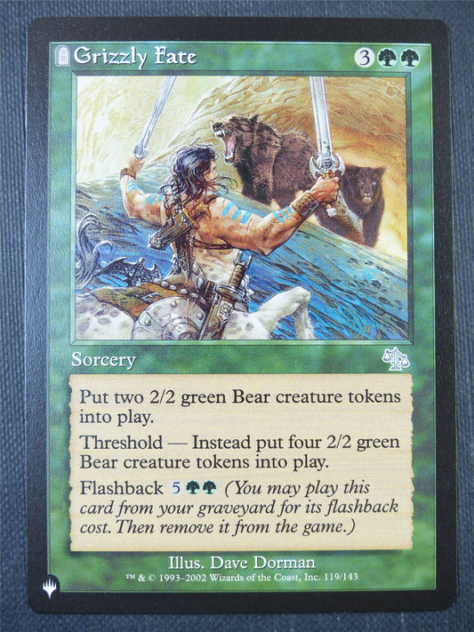 Grizzly Fate - The List - Mtg Card #SV