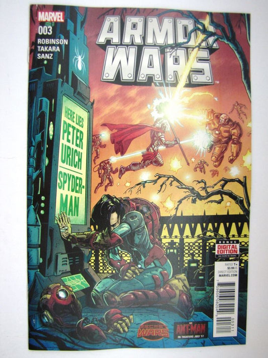 Marvel Comics: ARMOR WARS #3 SEPTEMBER 2015 # 32E49