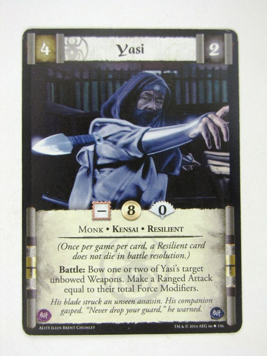 L5R Cards: A Line in the Sands: YASI # 14H20