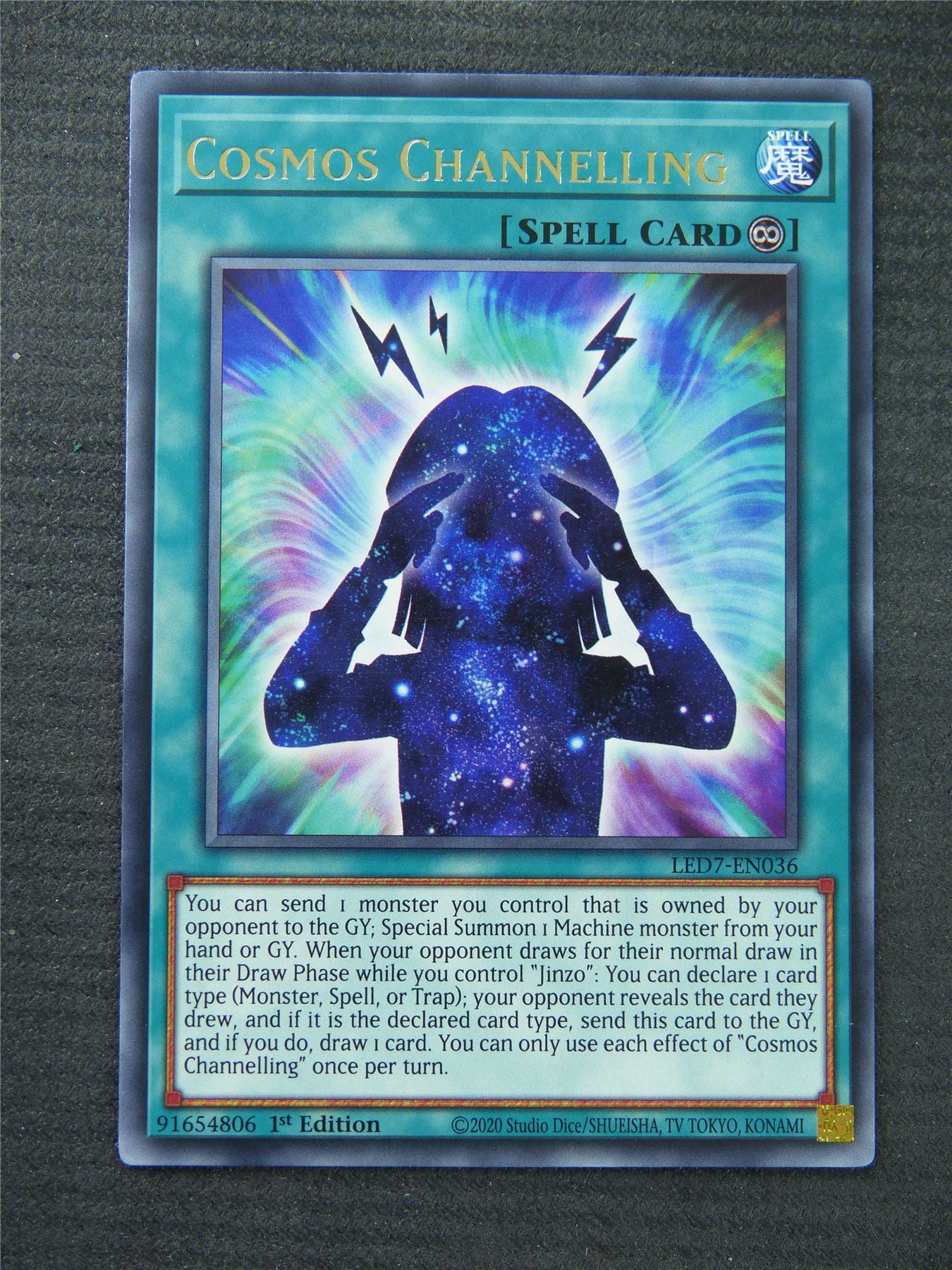 Cosmos Channelling LED7 Rare - 1st Edition - Yugioh Card #1OI