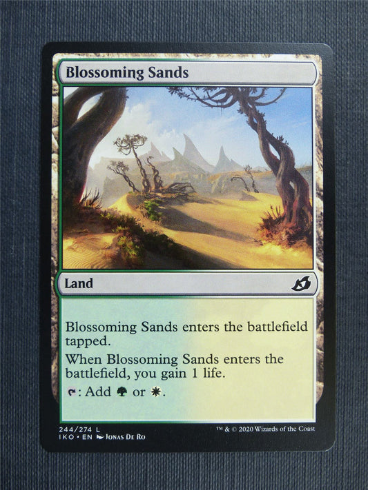 Blossoming Sands - IKO Mtg Card