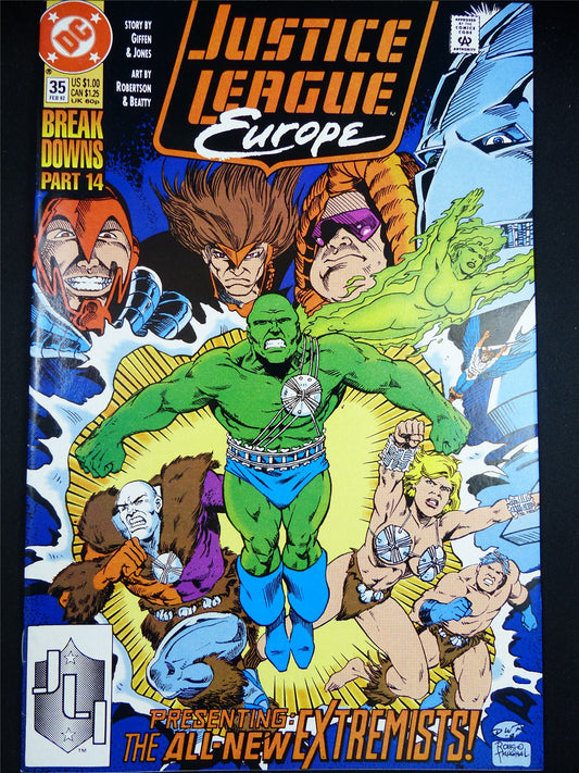 JUSTICE League Europe #35 - DC Comic #1KJ