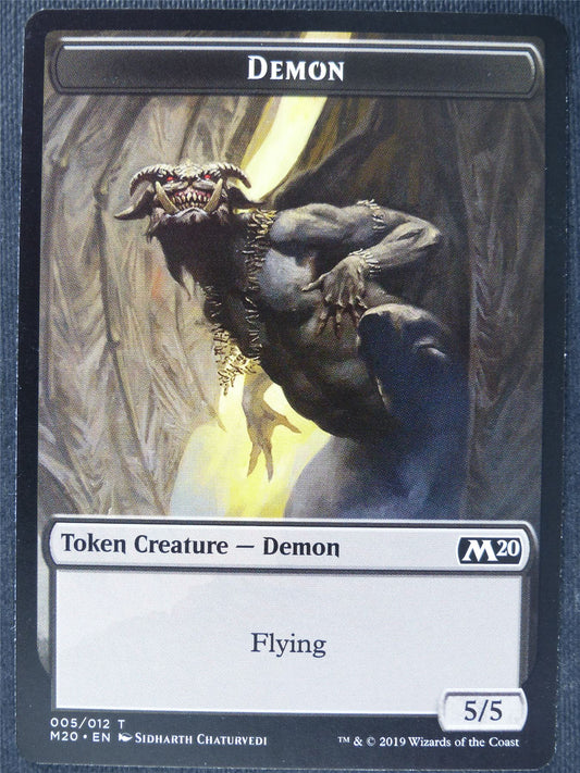 Demon Token - Mtg Magic Cards #WS