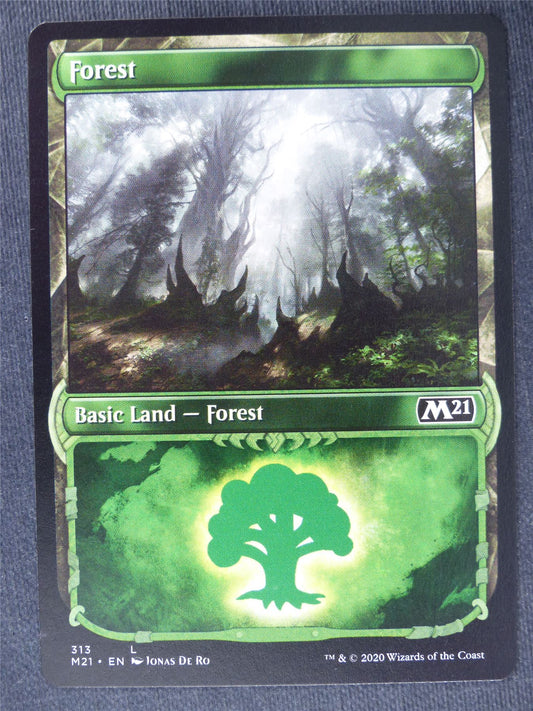 Forest 313 Alt Border - Mtg Magic Cards #N0