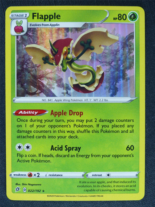 Flapple 022/192 Holo - Pokemon Cards #45