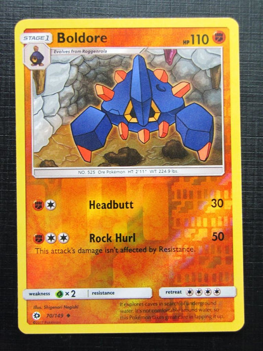 Pokemon Cards: BOLDORE 70/149 REVERSE HOLO # 25A31