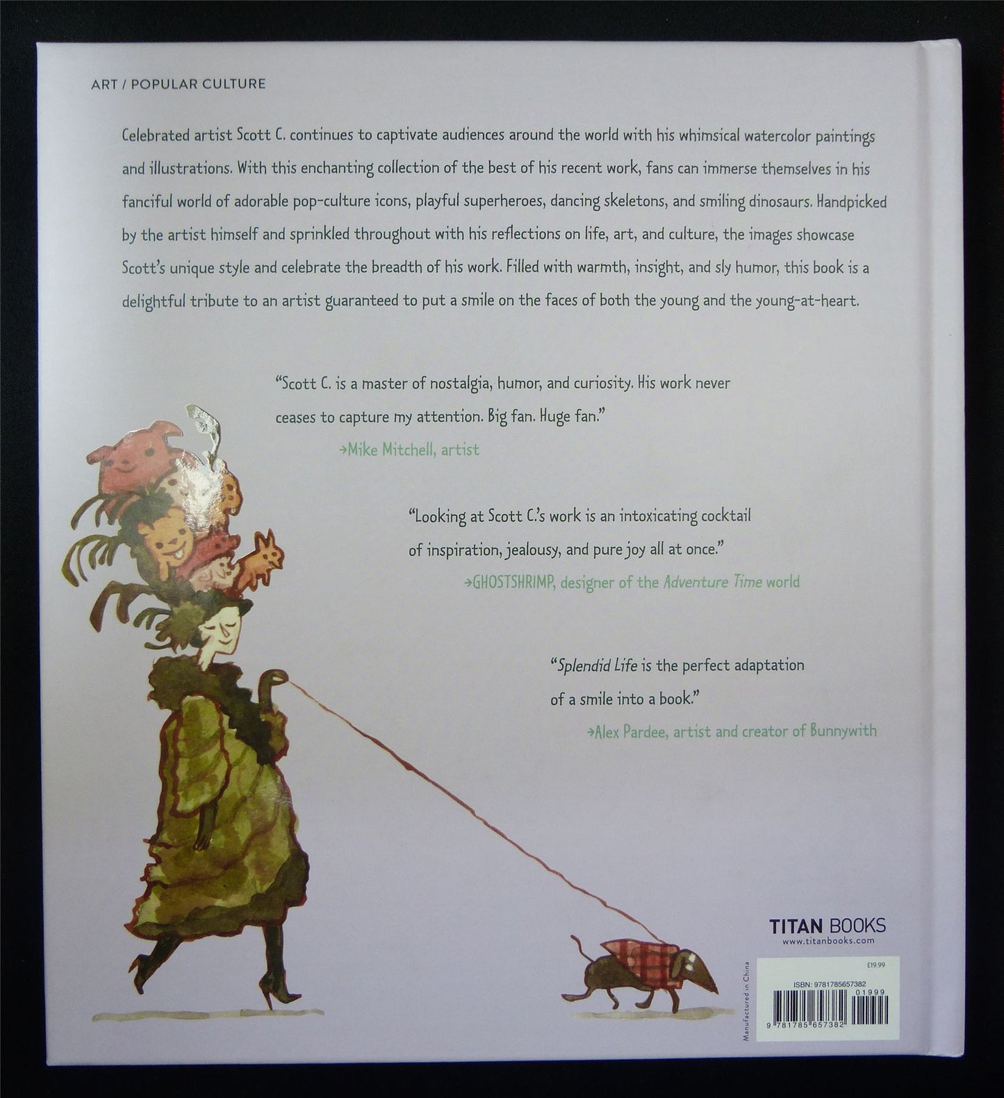 SPLENDID Life: The Art of Scott C - Titan Book Hardback #115