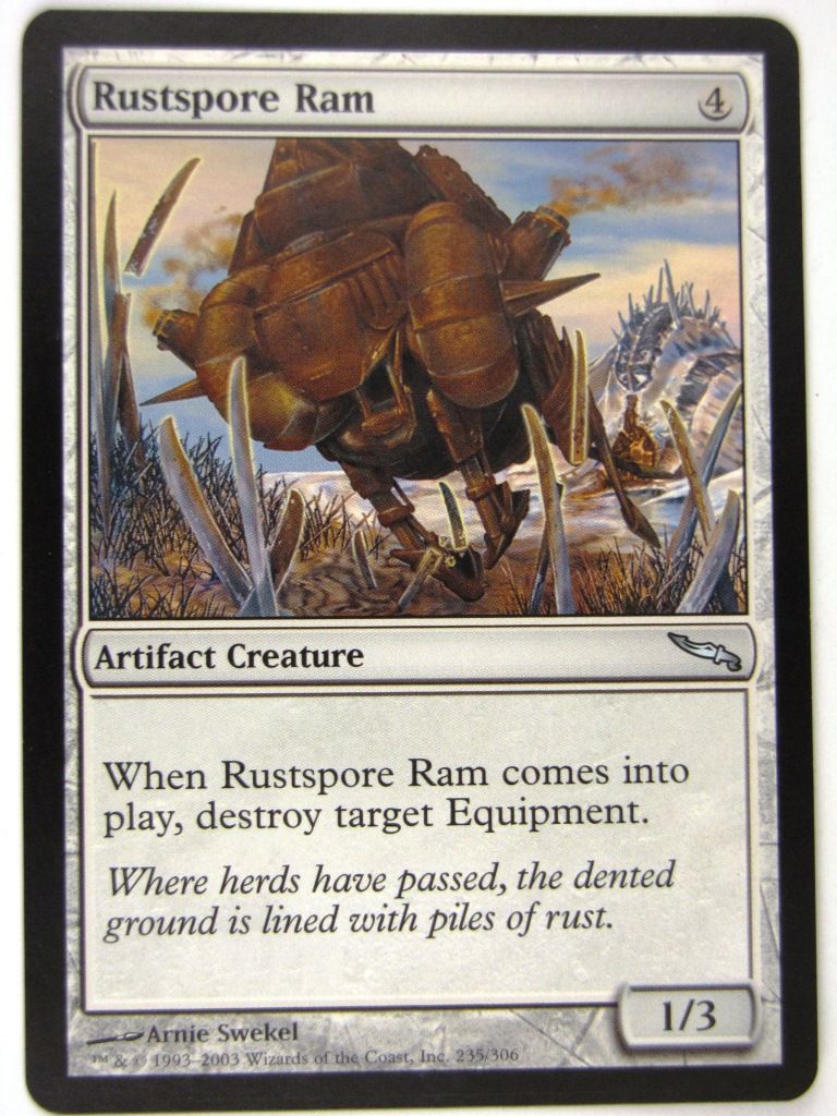 MTG Magic: the Gathering Cards: RUSTSPORE RAM: MRD