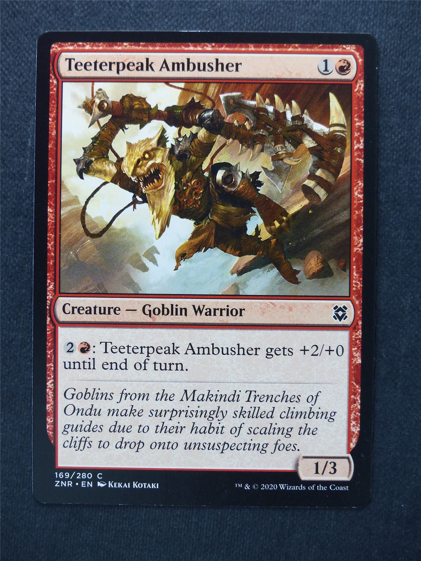 Teeterpeak Ambusher - Mtg Magic Cards #UW