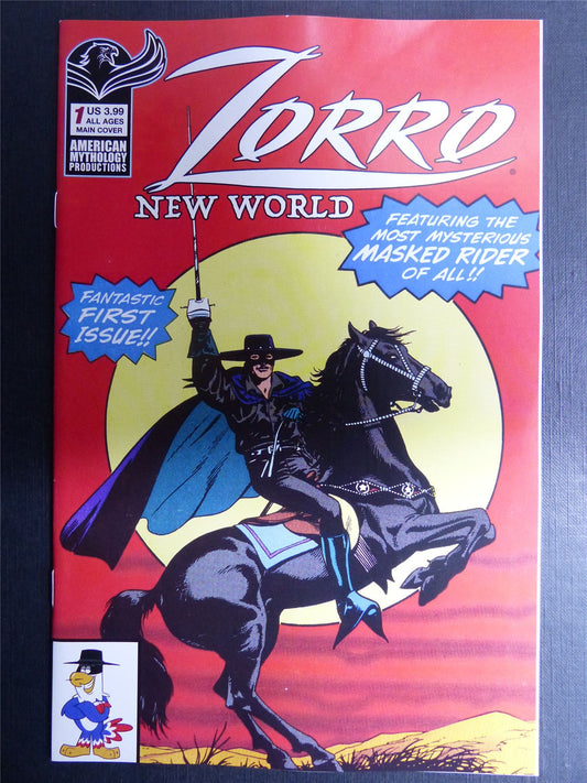 ZORRO: New World #1 - Aug 2021 - Mythology Comics #1C7