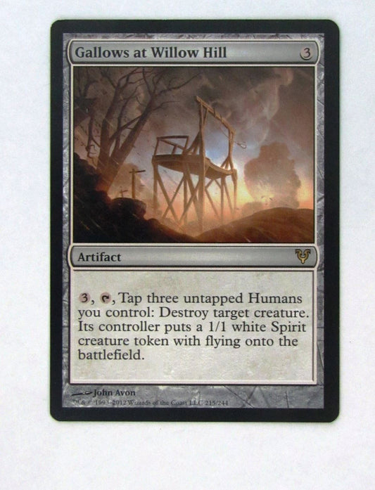 Mtg - GALLOWS AT WILLOW HILL - Played Rare