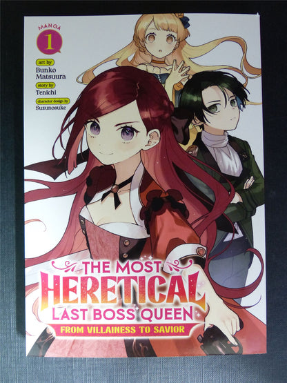The MOST Heretical Last Boss Queen vol 1 - Seven Seas Manga #BT