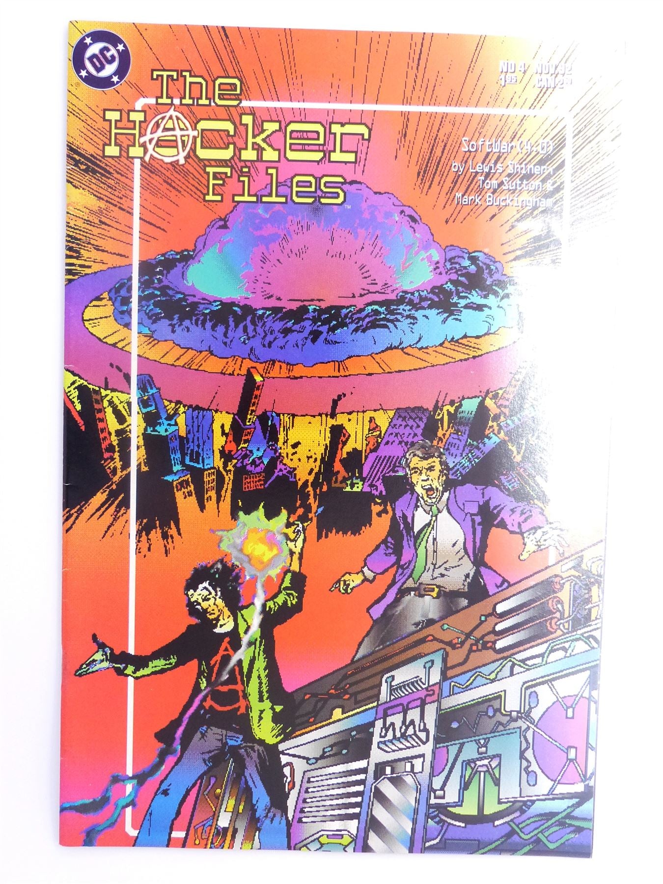 The Hacker Files #4 - DC - Comic # 1J32