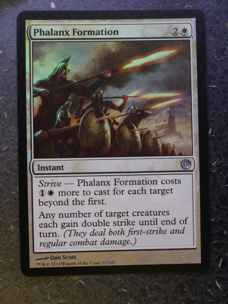 MTG Magic Cards: PHALANX FORMATION   FOIL # 4I41