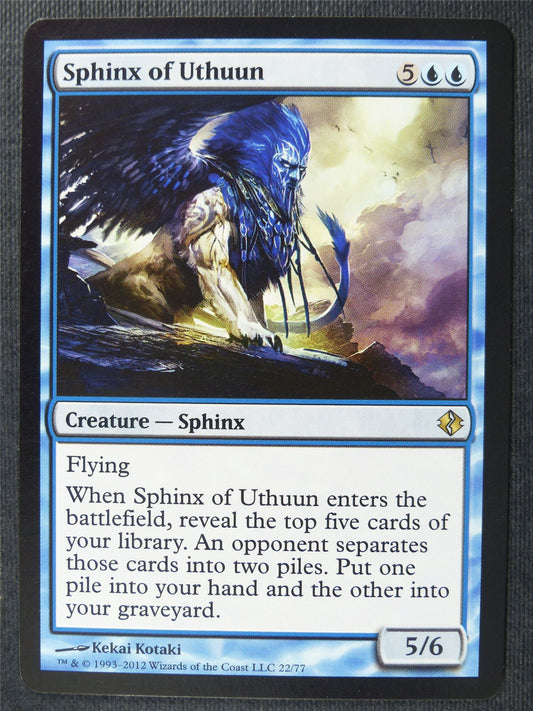 Sphinx of Uthuun - Mtg Card #1Q7
