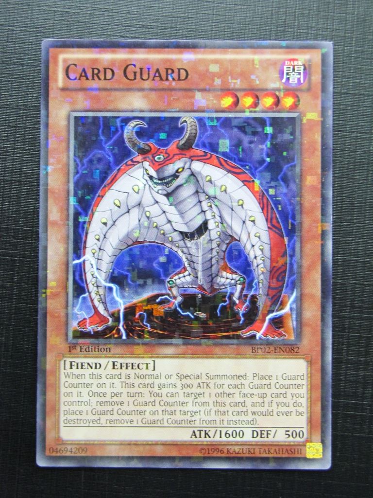 Yugioh Cards: CARD GUARD BP02 MOSAIC RARE # 16F15