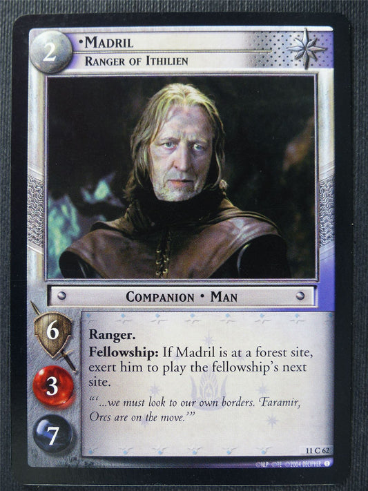 Madril 11 C 62 - LotR Card #3JJ