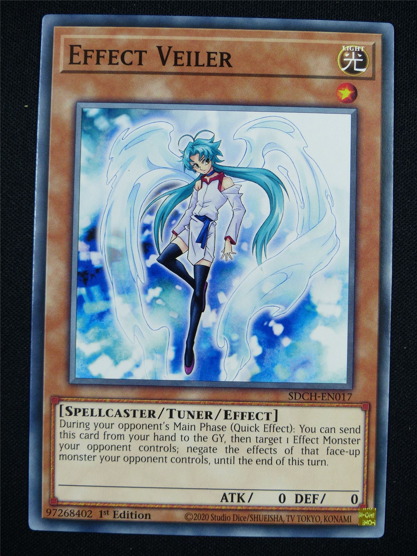 Effect Veiler SDCH - 1st ed Yugioh Card #16C