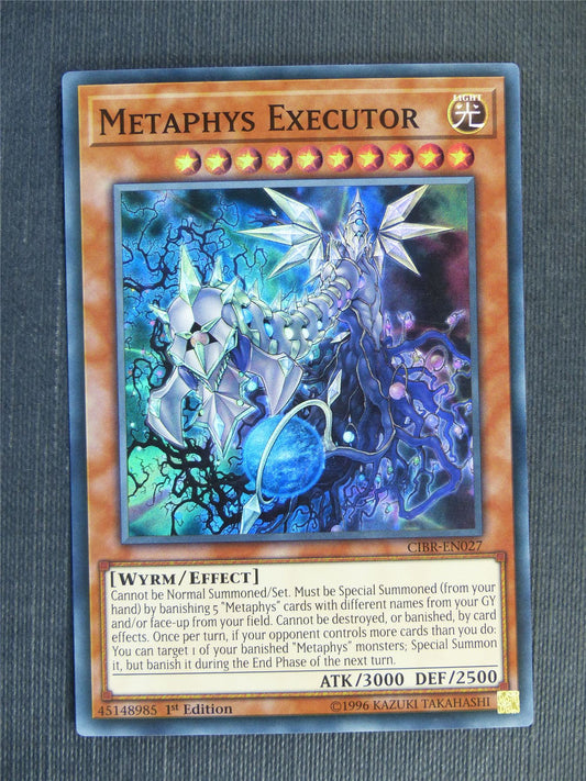 Metaphys Executor CIBR Super Rare - 1st ed - Yugioh Cards #12Z