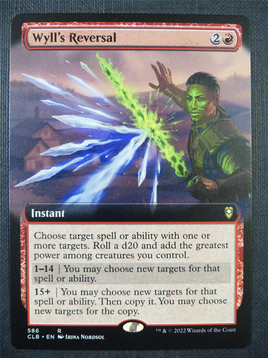 Wyll's Reversal Extended art - Mtg Card #6T9