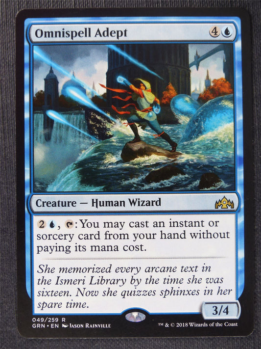 Omnispell Adept - Mtg Magic Cards #19V