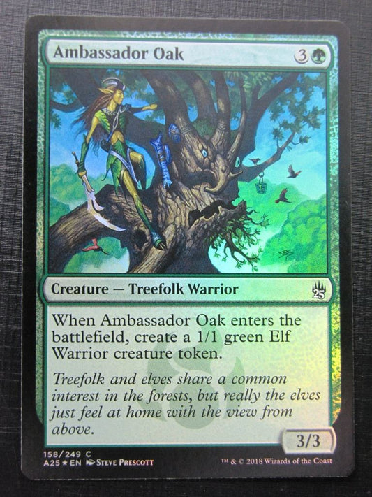 Ambassador Oak Foil - Mtg Magic Card # 1A78