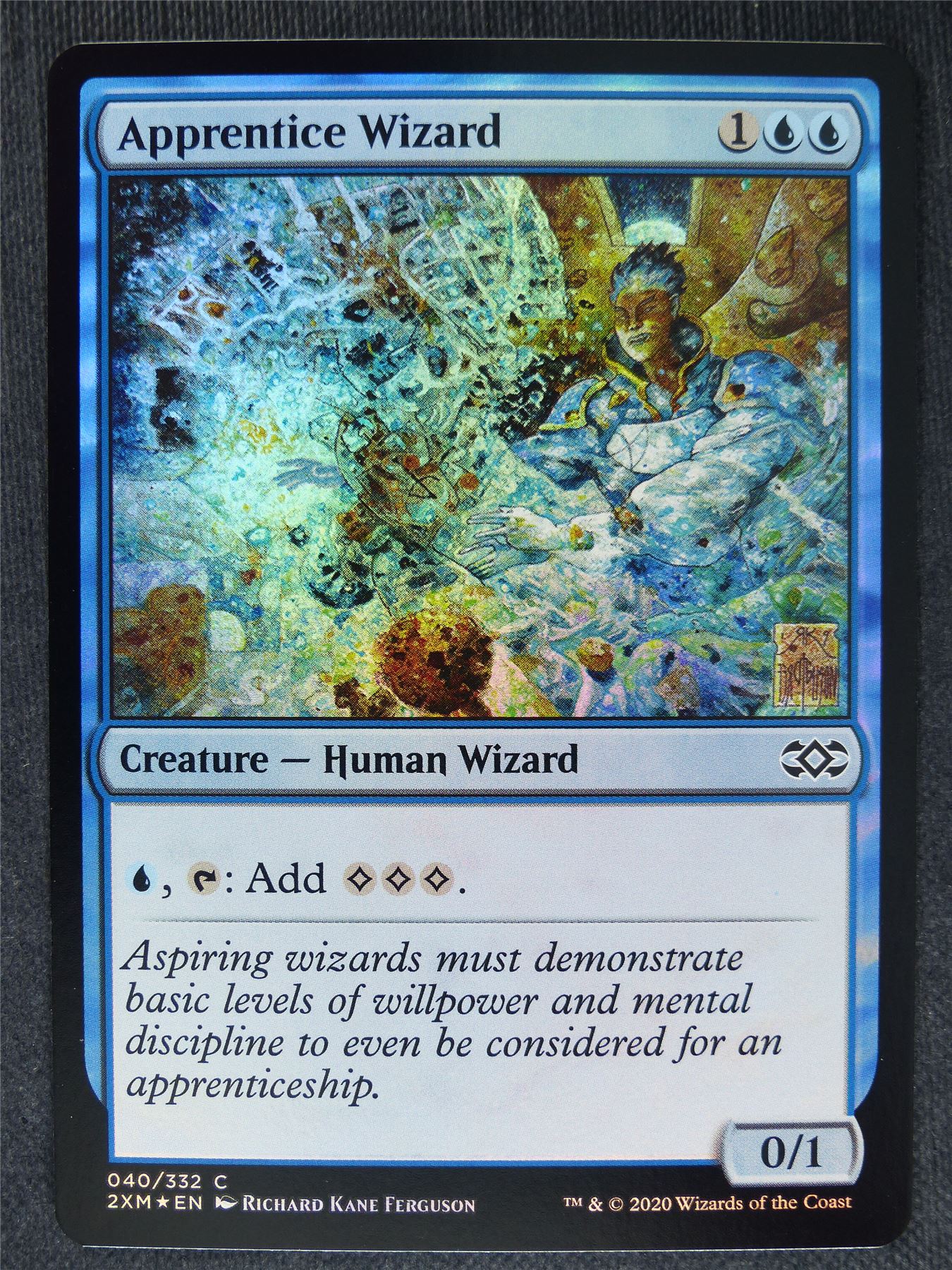 Apprentice Wizard Foil Mint - Mtg Magic Cards #4A