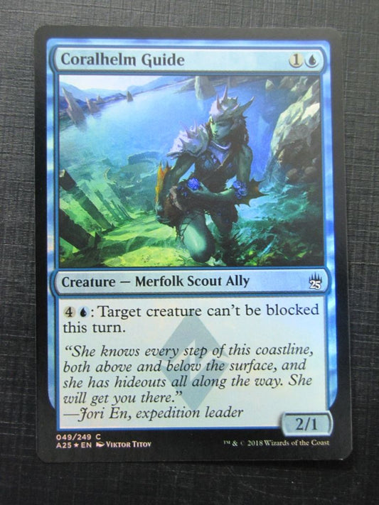 Coralhelm Guide Foil - Masters 25 - Mtg Card # 9J89