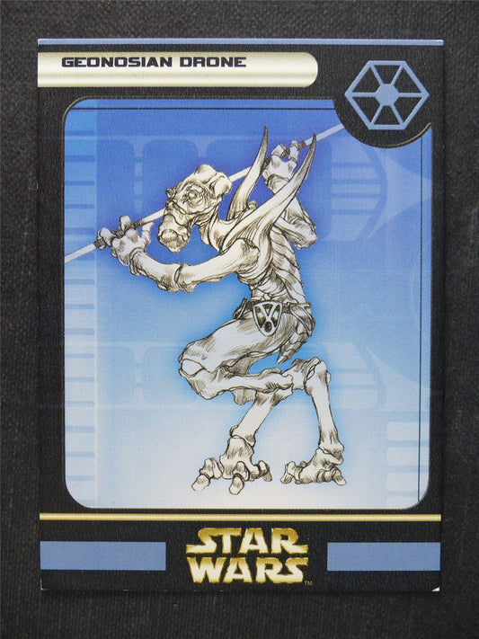 Geonosian Drone 41/60 - Star Wars Miniatures Spare Cards #86