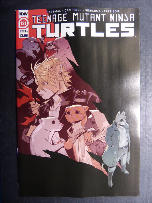 TEENAGE Mutant Ninja Turtles #121 - Sept 2021 - IDW Comics #5F