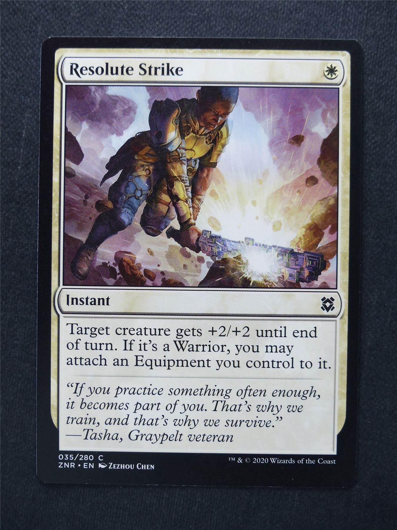 Resolute Strike - Mtg Magic Cards #WB