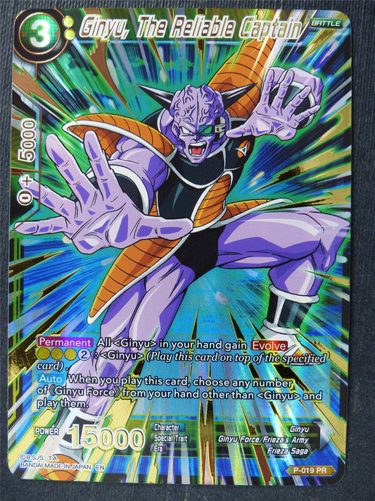 Ginyu the Reliable Captain Foil - Mythic Booster - Dragon Ball Super Card #42F