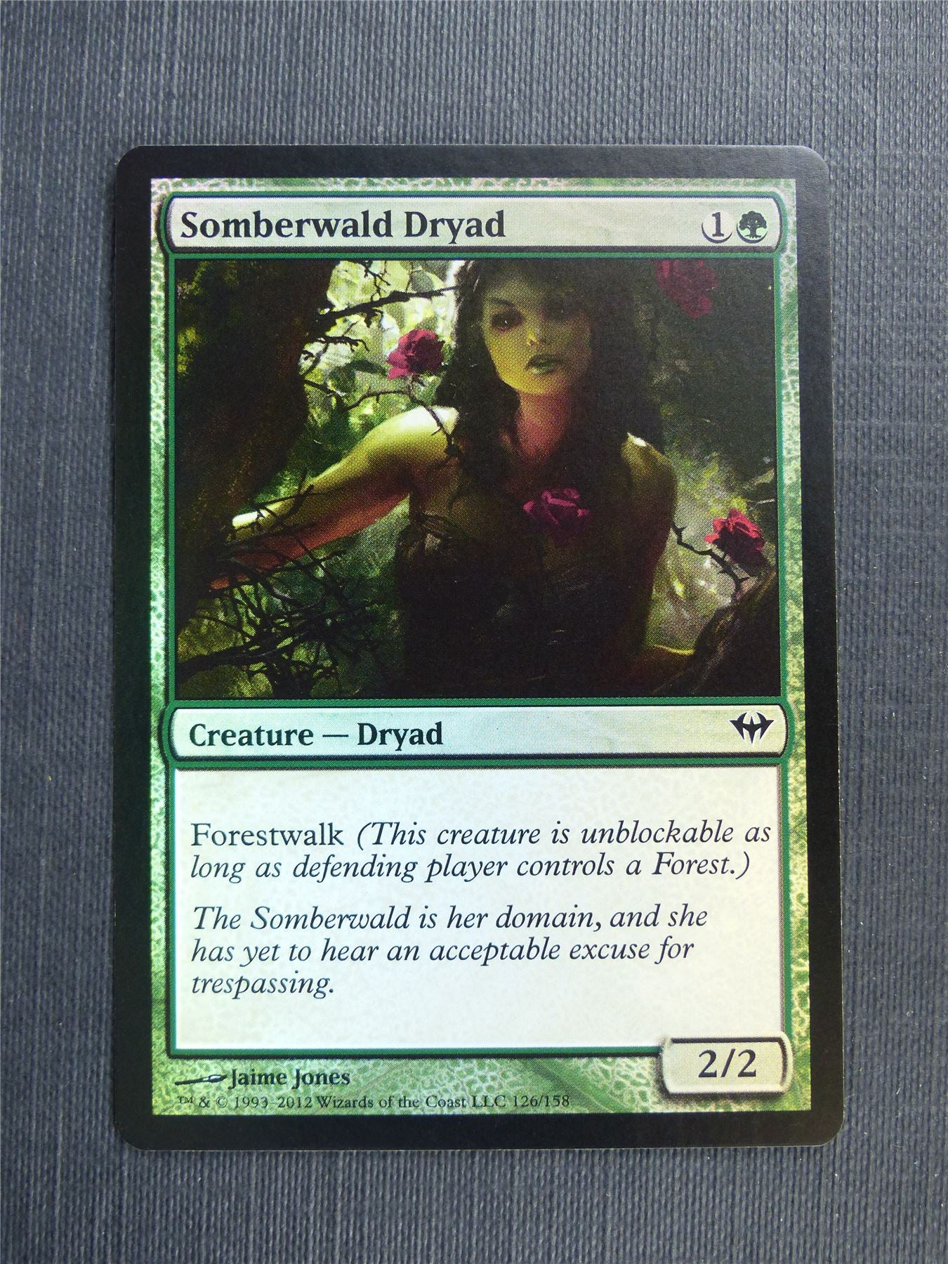 Somberwald Dryad Foil - Mtg Magic Cards #56B