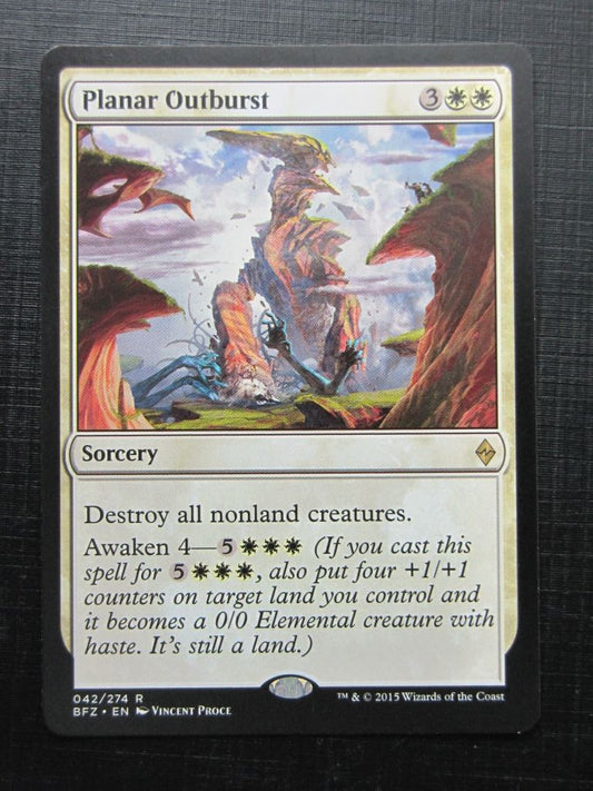 MTG Magic Cards: PLANAR OUTBURST # 23D52