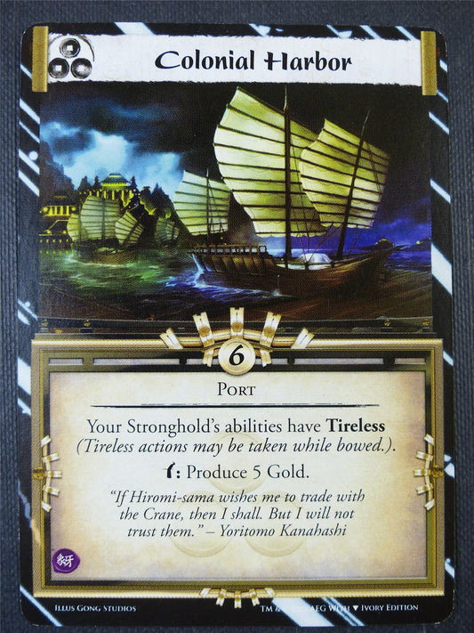 Colonial Harbor - L5R Card #2A6