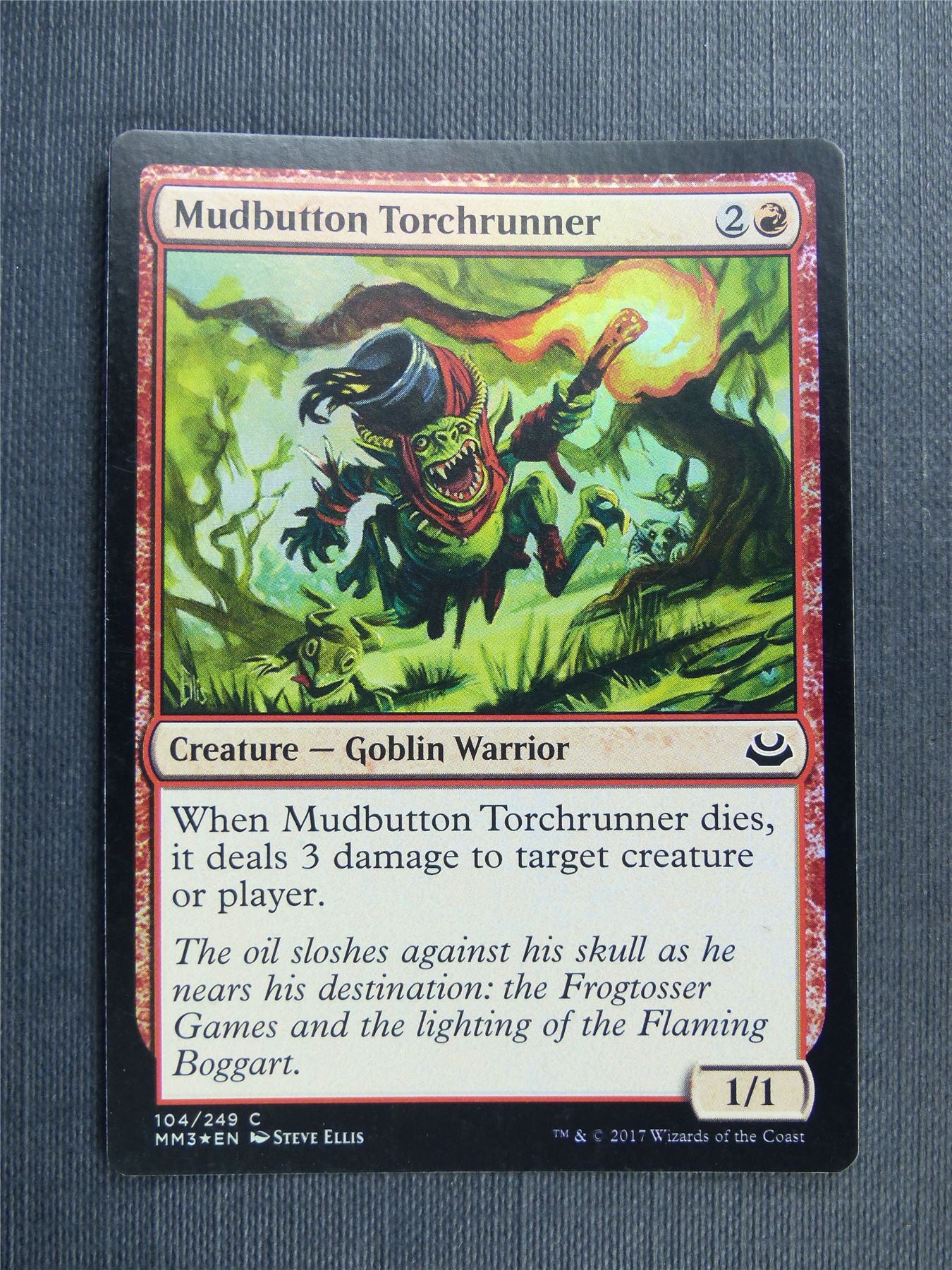 Mudbutton Torchrunner Foil - Mtg Magic Cards #48K