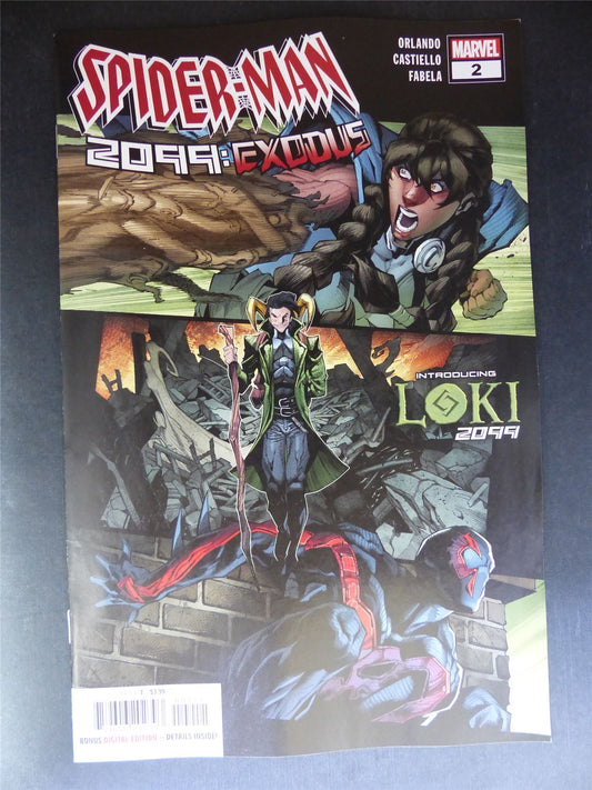 SPIDER-MAN 2099: Exodus #2 - Aug 2022 - Marvel Comics #3GU