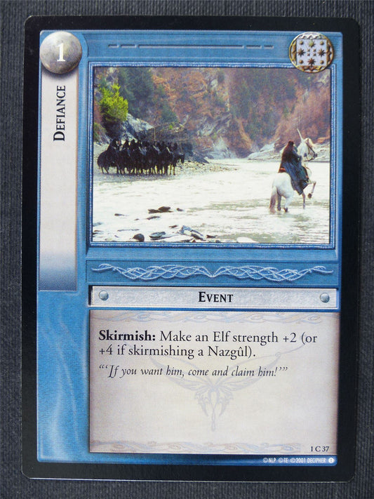 Defiance 1 C 37 - LotrR Cards #3G4