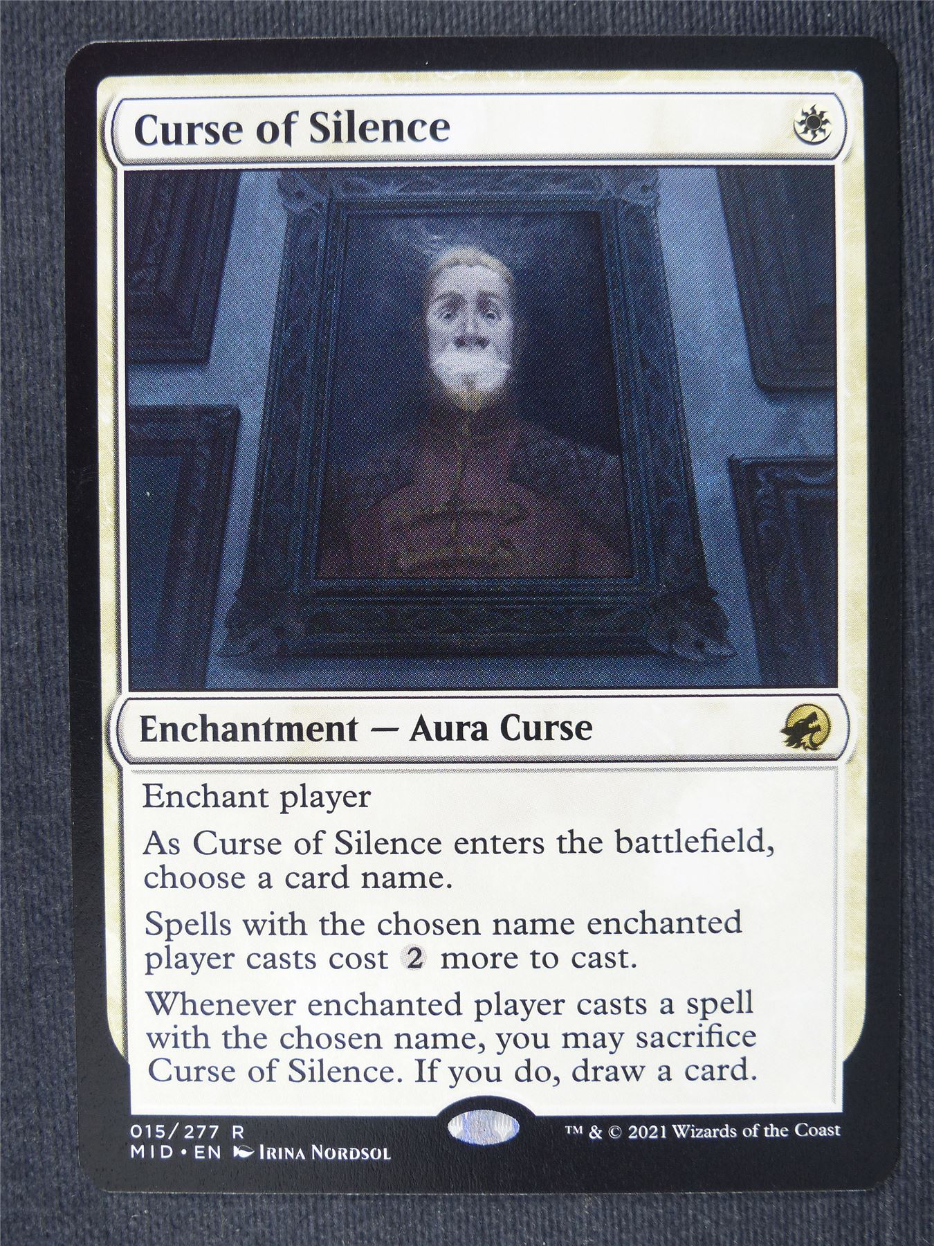 Curse of Silence - MID - Mtg Cards #3UZ