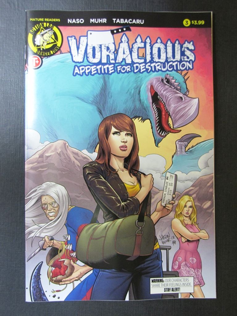 Voracious: Appetite for Destruction #3 - July 2019 - Action Lab Comics # 8G41