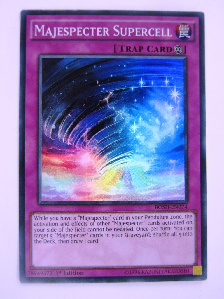 Yugioh Cards: MAJESPECTER SUPERCELL BOSH SUPER RARE # 4H42