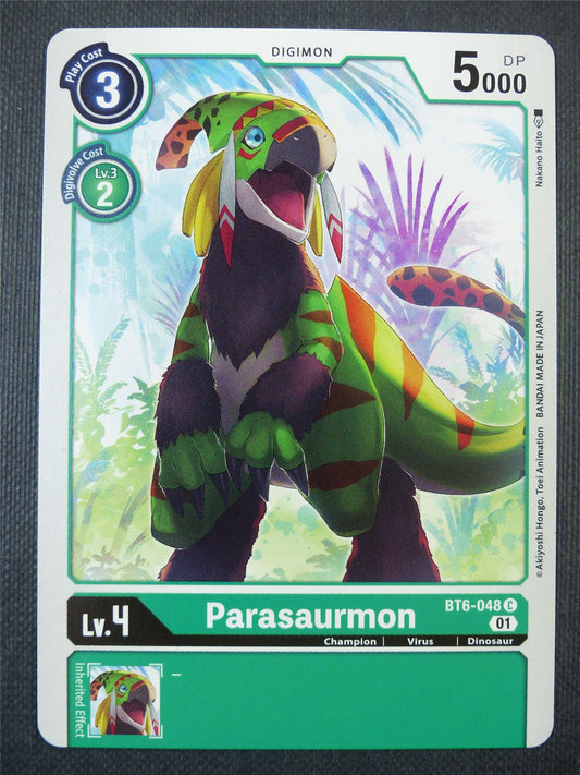 Parasaurmon BT6-048 C - Digimon Card #60K