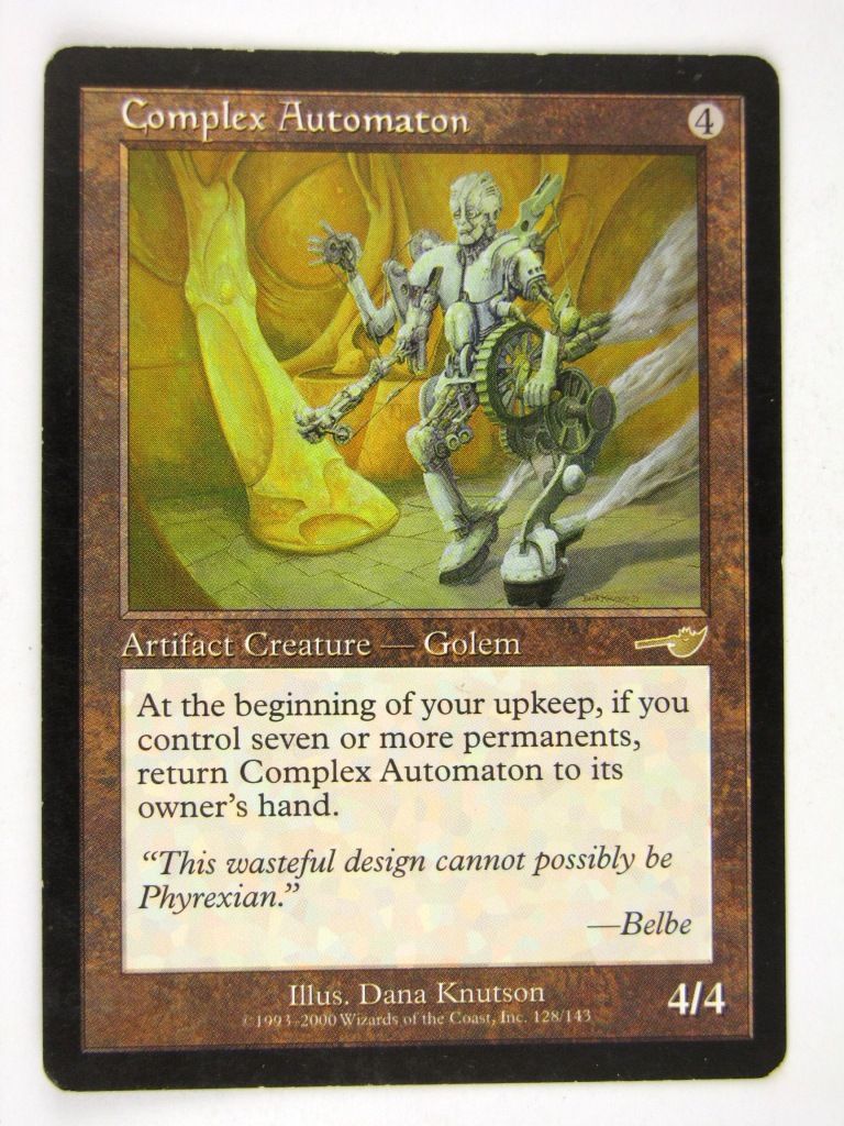 Mtg - COMPLEX AUTOMATON - Played Rare
