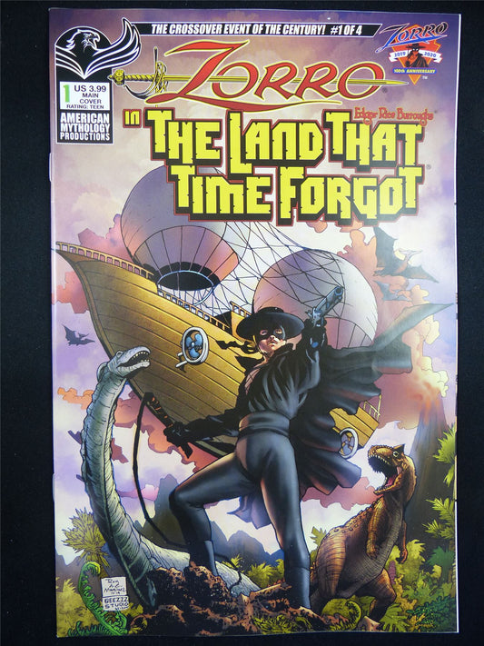 ZORRO: The Land That Time Forgot #1 - Feb 2023 - Mythology Comic #2J0