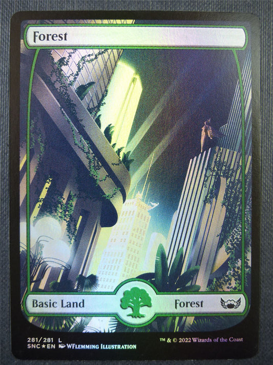 Forest 281/281 Full Art Foil - Mtg Card #68B
