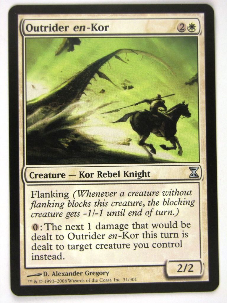 MTG Magic: The Gathering Cards: OUTRIDER EN-KOR: TSP
