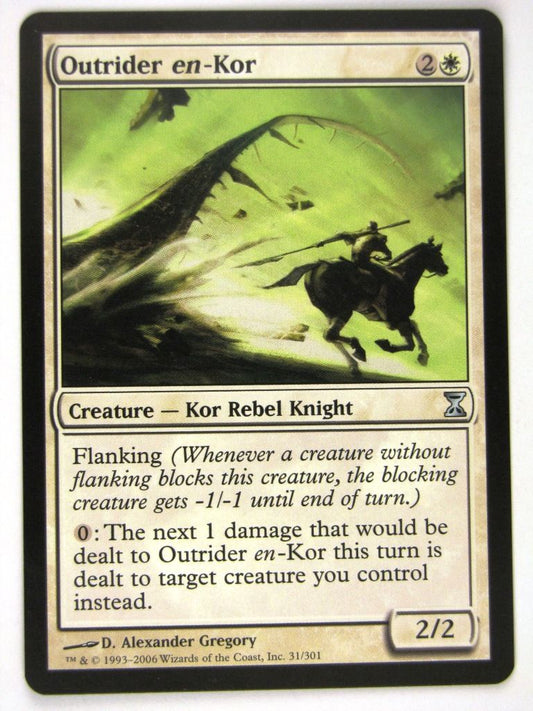 MTG Magic: The Gathering Cards: OUTRIDER EN-KOR: TSP