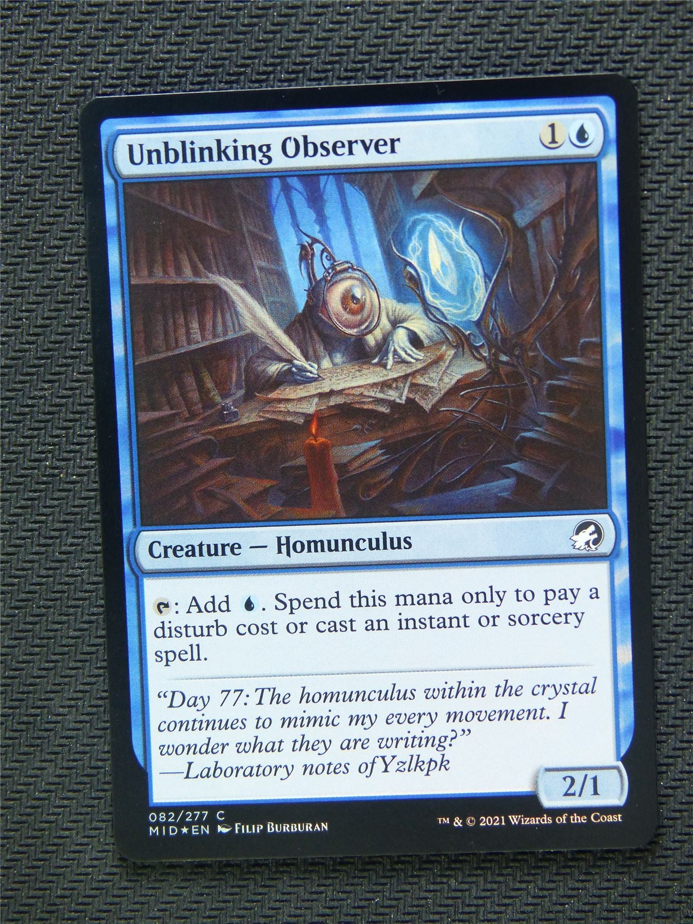 Unblinking Observer Foil - Innistrad - Mtg Card #3P5