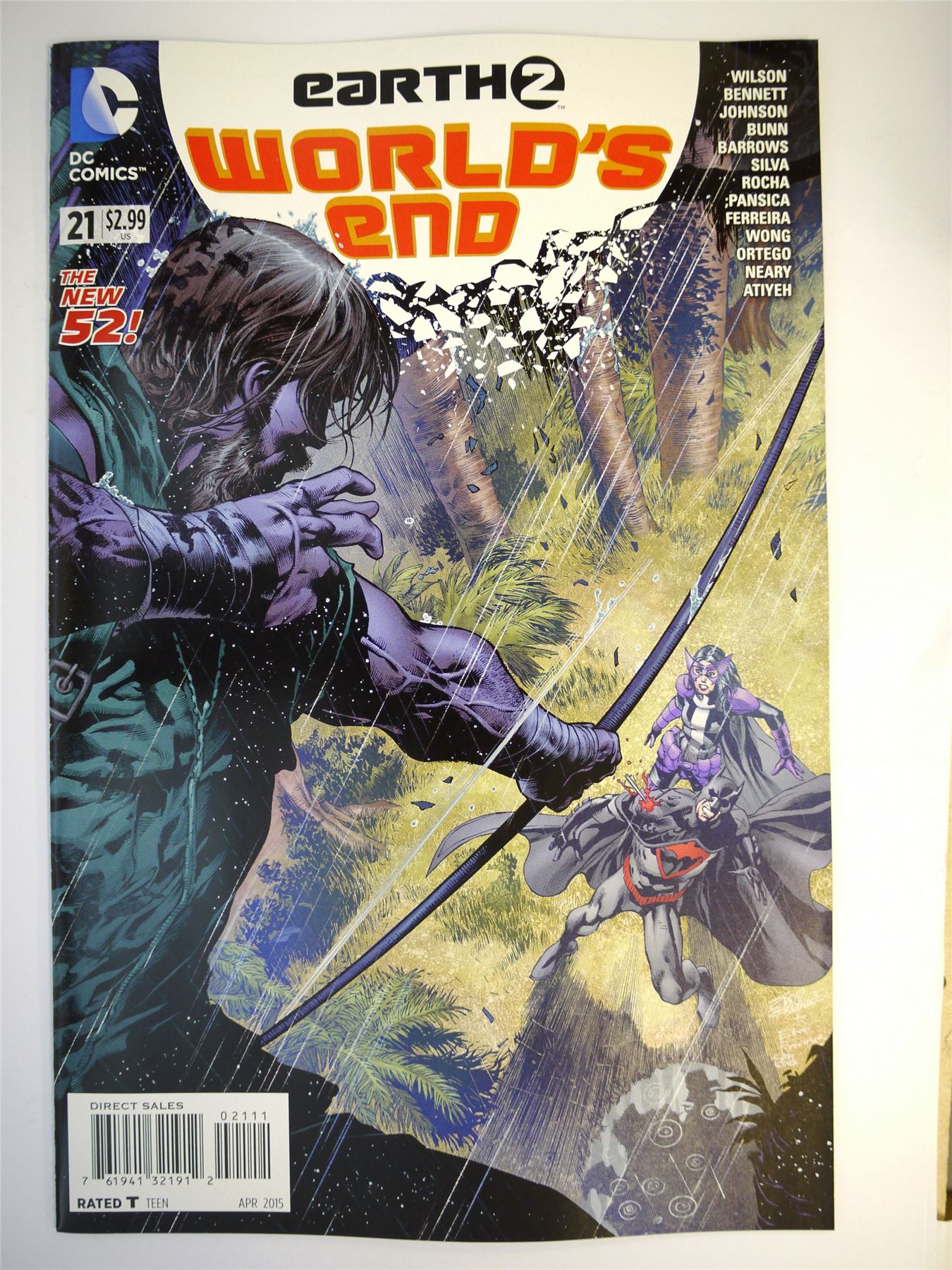 DC Comics: Earth 2: World's End #21, April 2015 # 18E22